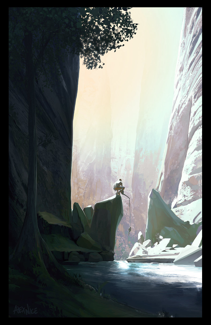 The Amazing Art of Alex Nice | Matte Painter | Sci-Fi Art