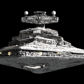 3D Star Wars Models by Fractalsponge