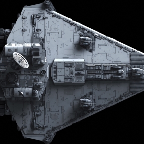 3D Star Wars Models by Fractalsponge