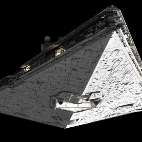 3D Star Wars Models by Fractalsponge