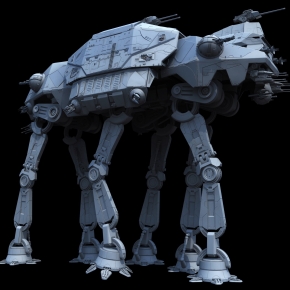 3D Star Wars Models by Fractalsponge