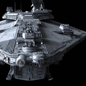 3D Star Wars Models by Fractalsponge
