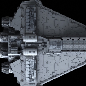 3D Star Wars Models by Fractalsponge