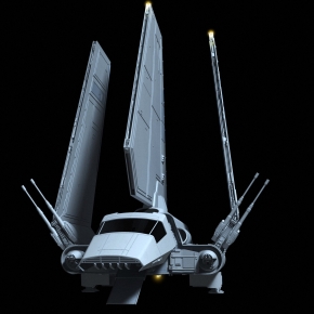 3D Star Wars Models by Fractalsponge