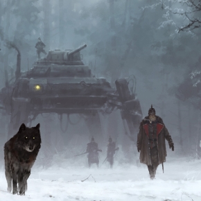 The Retro Mech Art of Jakub Rozalski This Is Cool