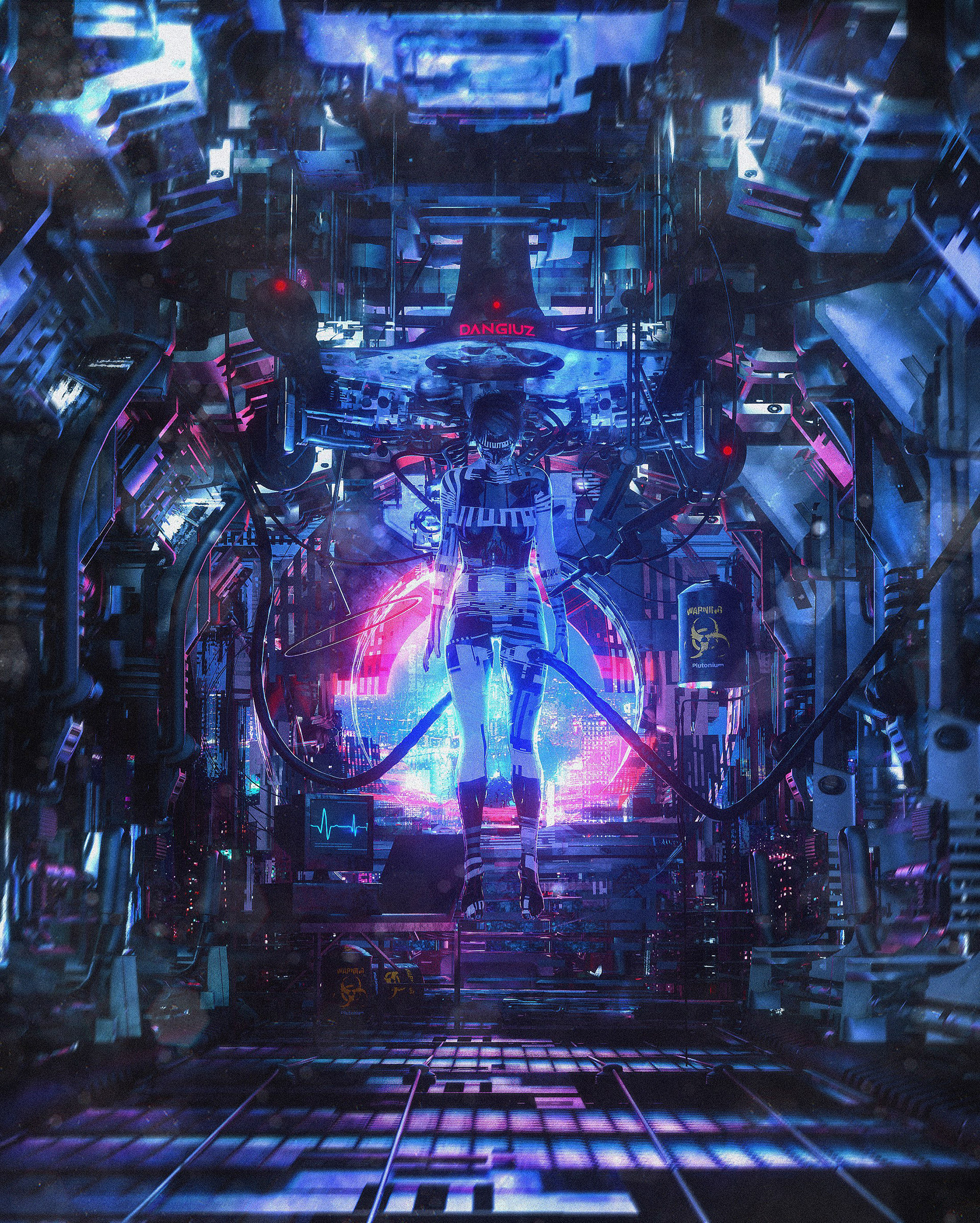 The Mind Blowing Sci-Fi Art of Dangiuz | Digital Artist