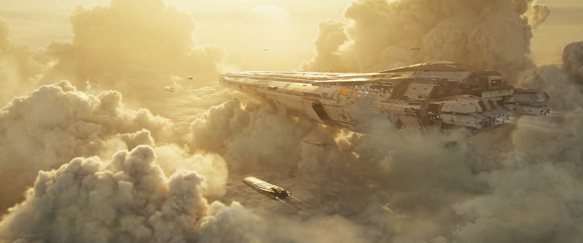 The Sci-Fi & Fantasy Concept Artworks of Sathish Kumar