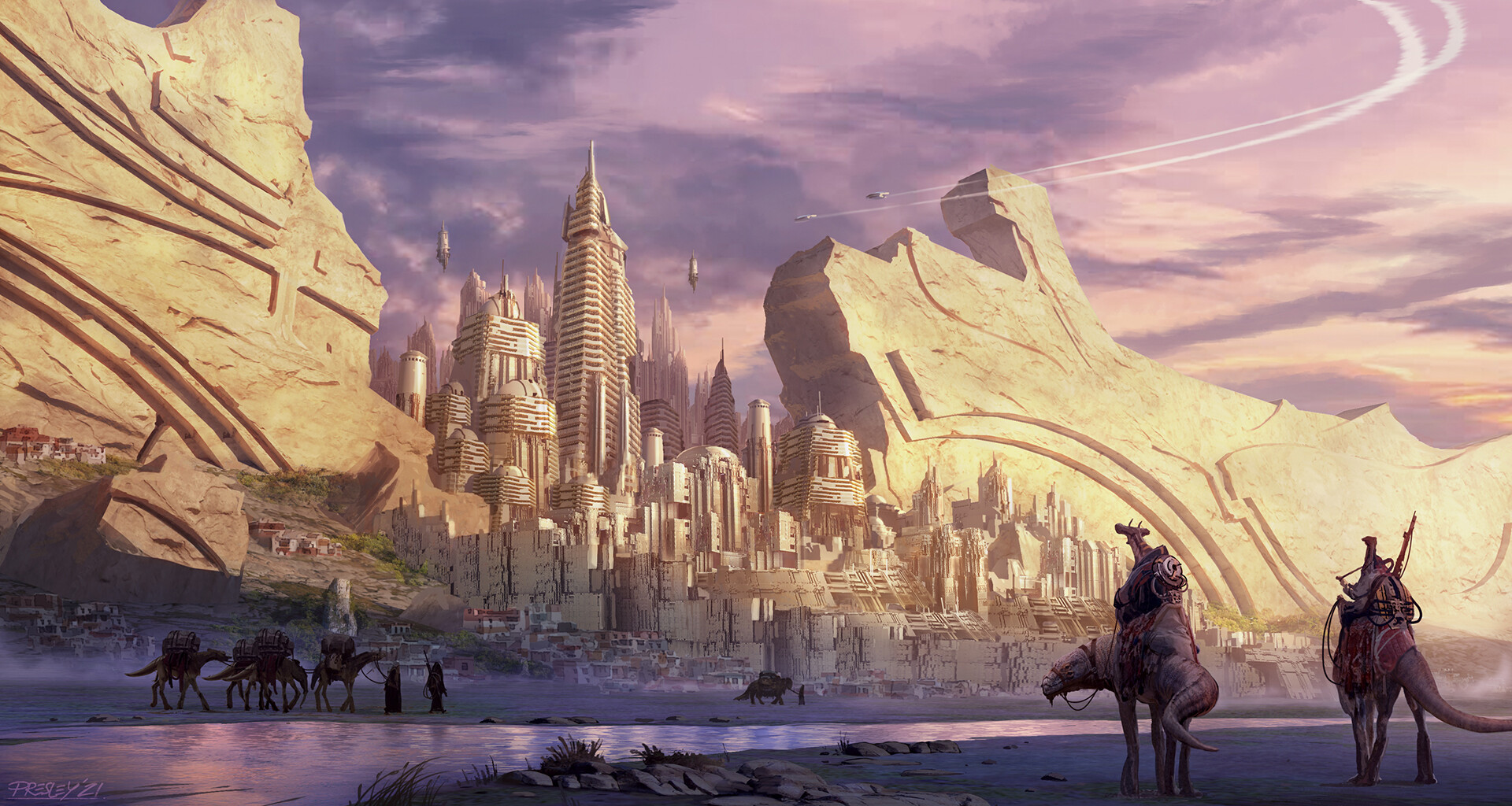 The Fantastic Science Fiction Art of Pat Presley