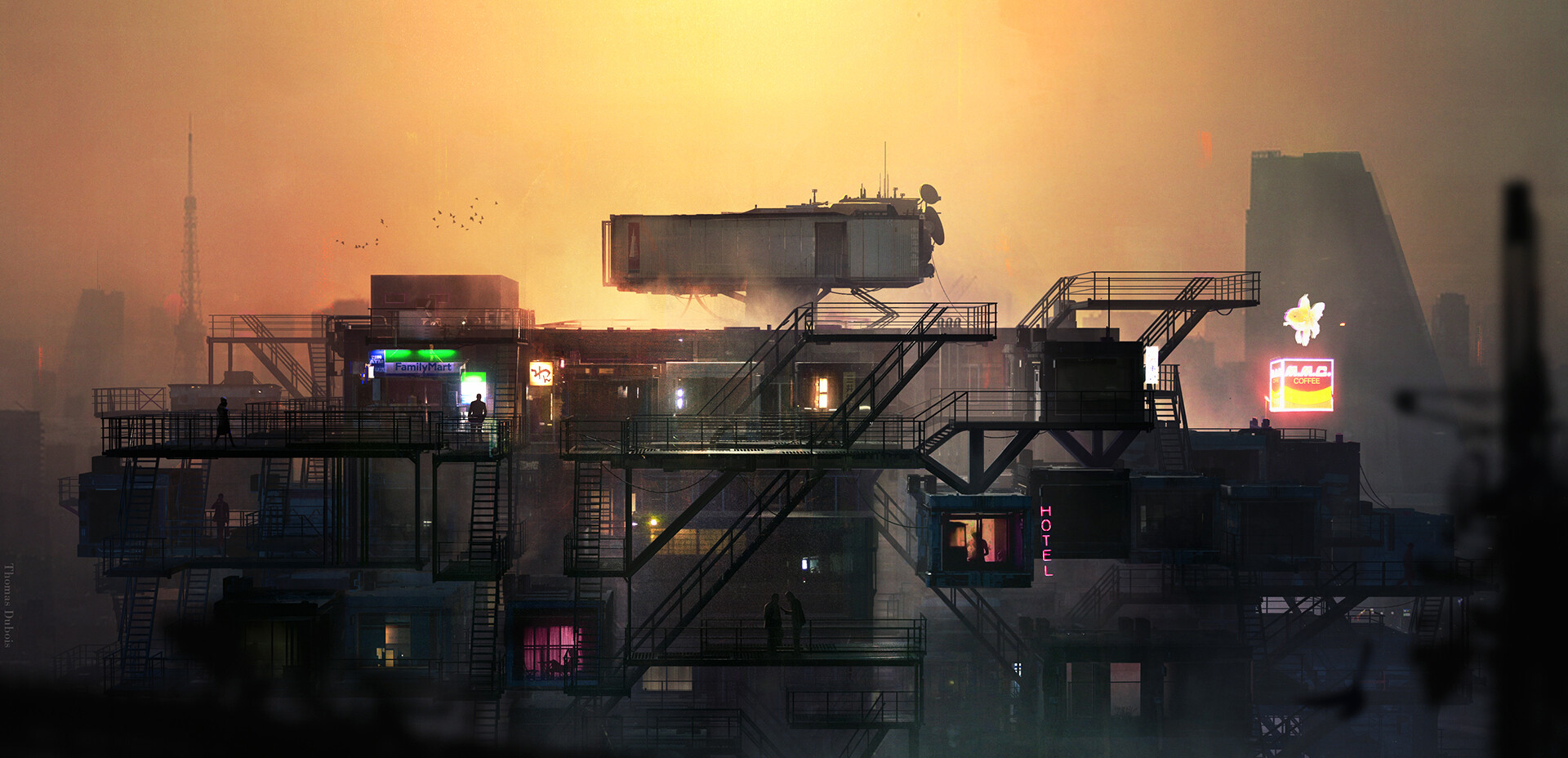 The Superb Sci-Fi Concept Artworks of Thomas Dubois