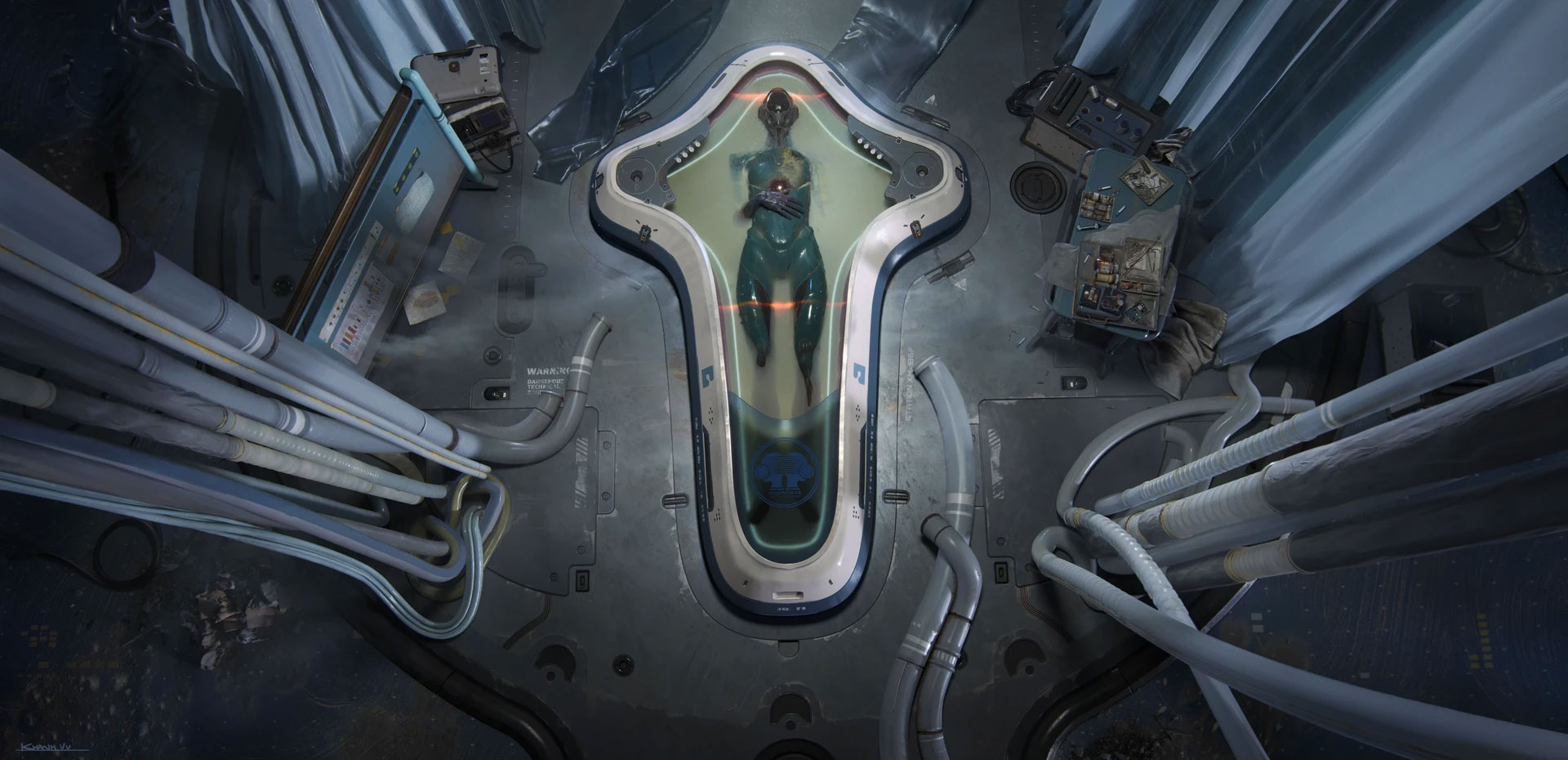 The Impressive Sci-Fi Concept Artworks of Khanh Vu