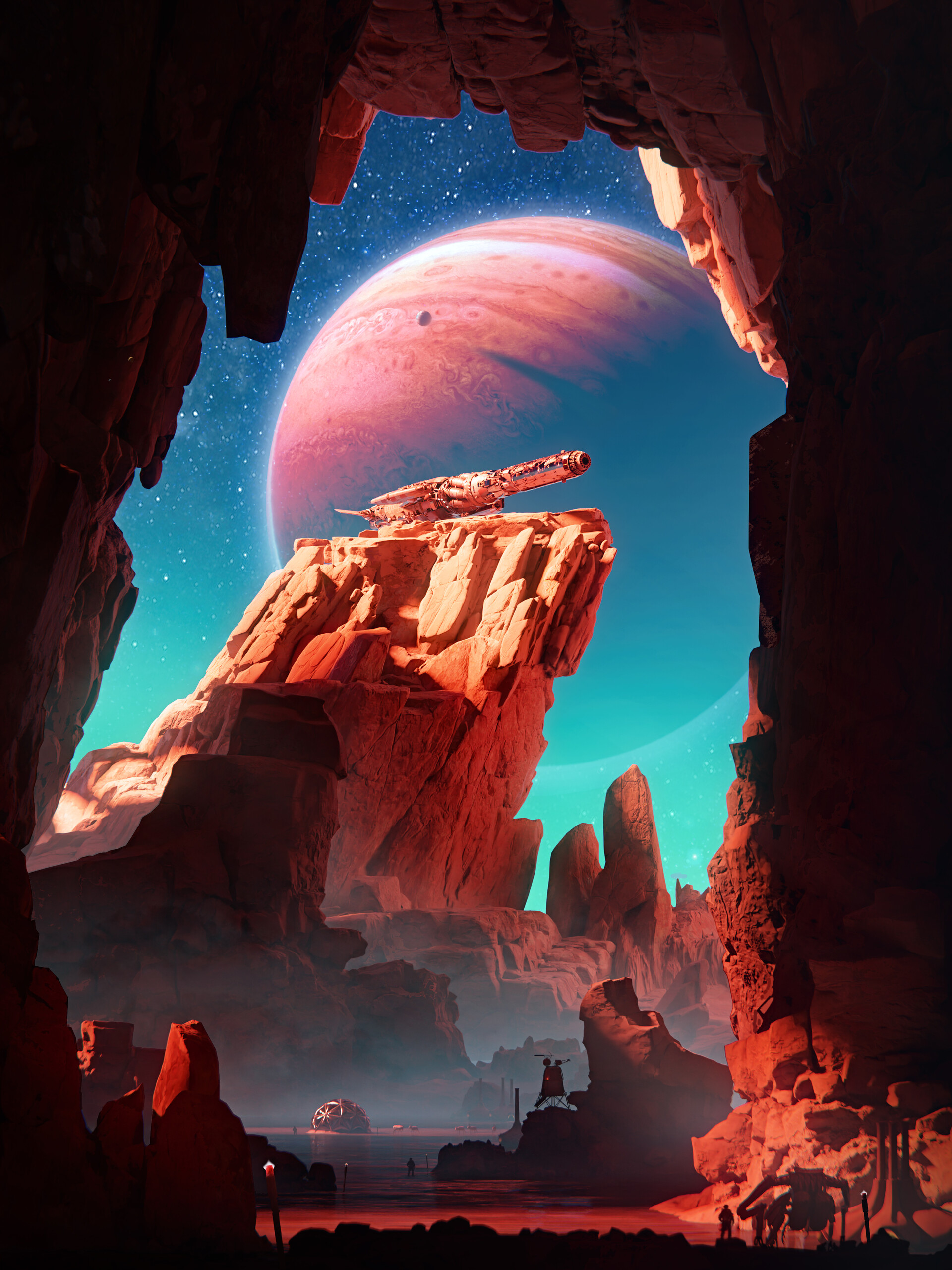 The Fantastic Sci-Fi Concept Designs of Alberto Petronio