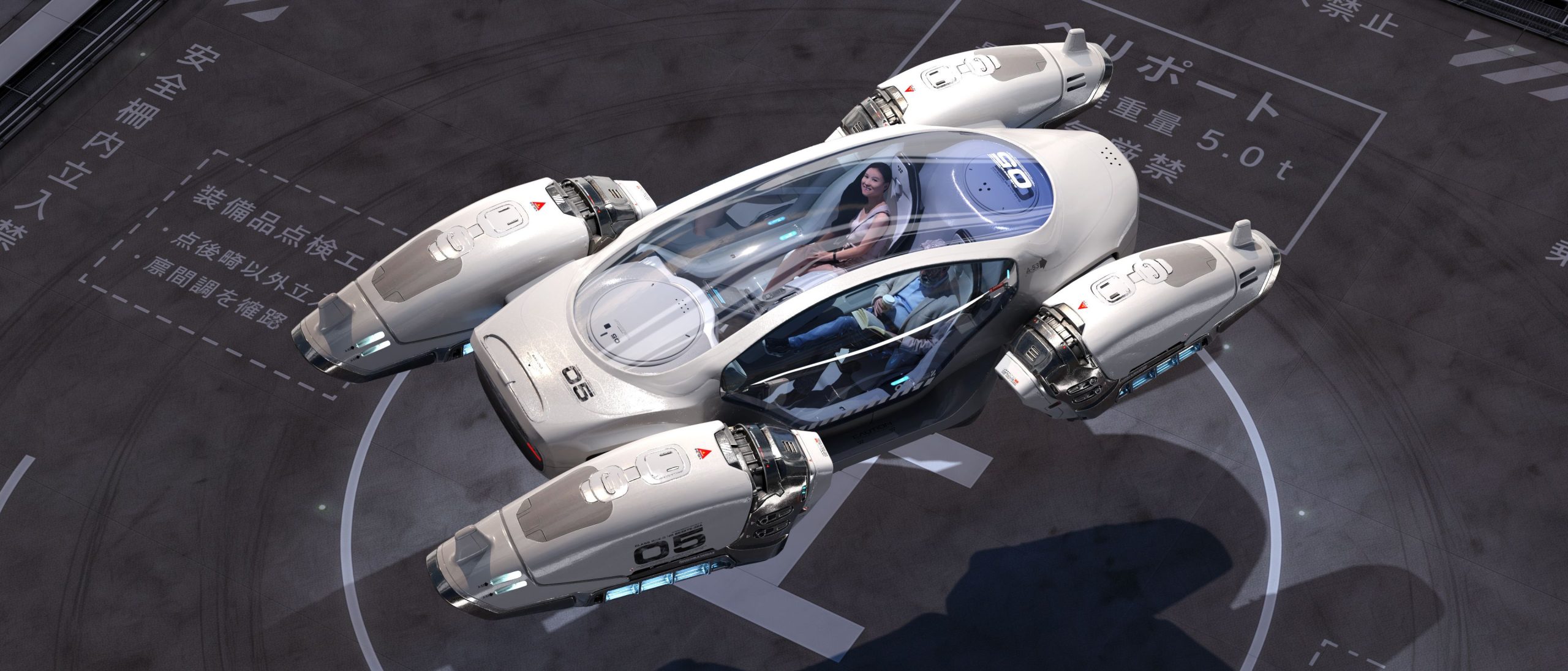 The Futuristic Sci-Fi Designs of Andrian Luchian