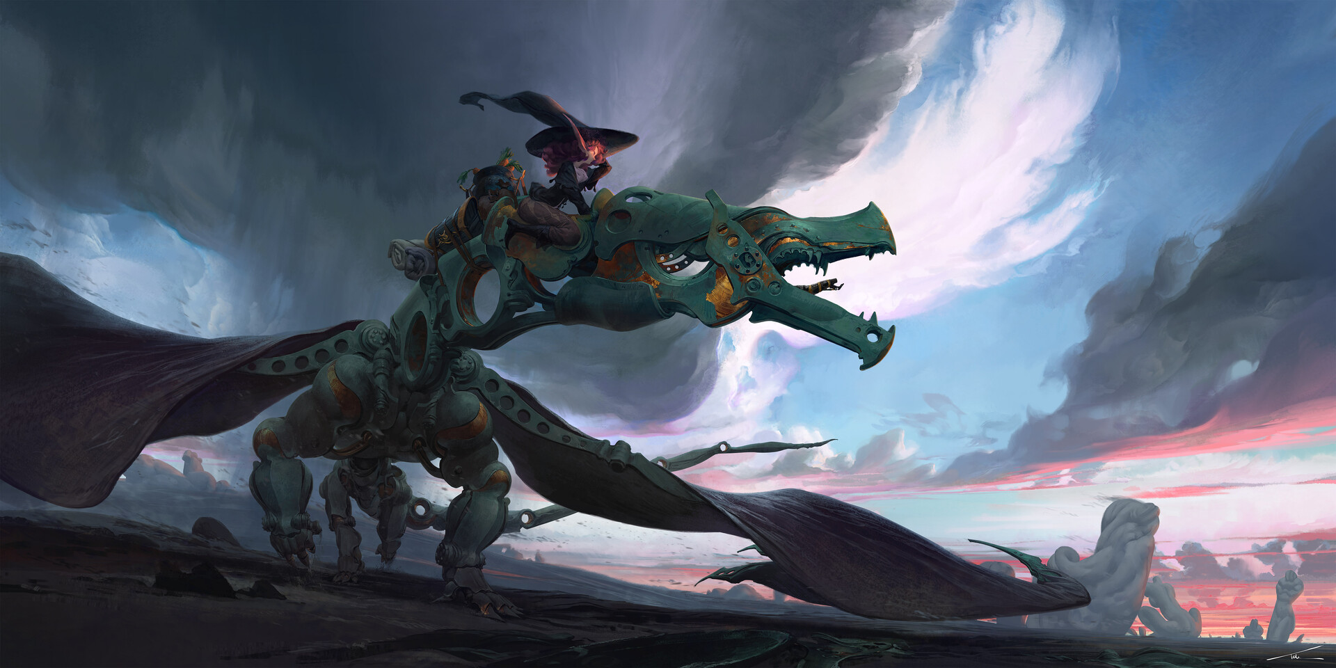 The Beautiful Sci-Fi & Fantasy Artworks of Thomas Chamberlain-Keen