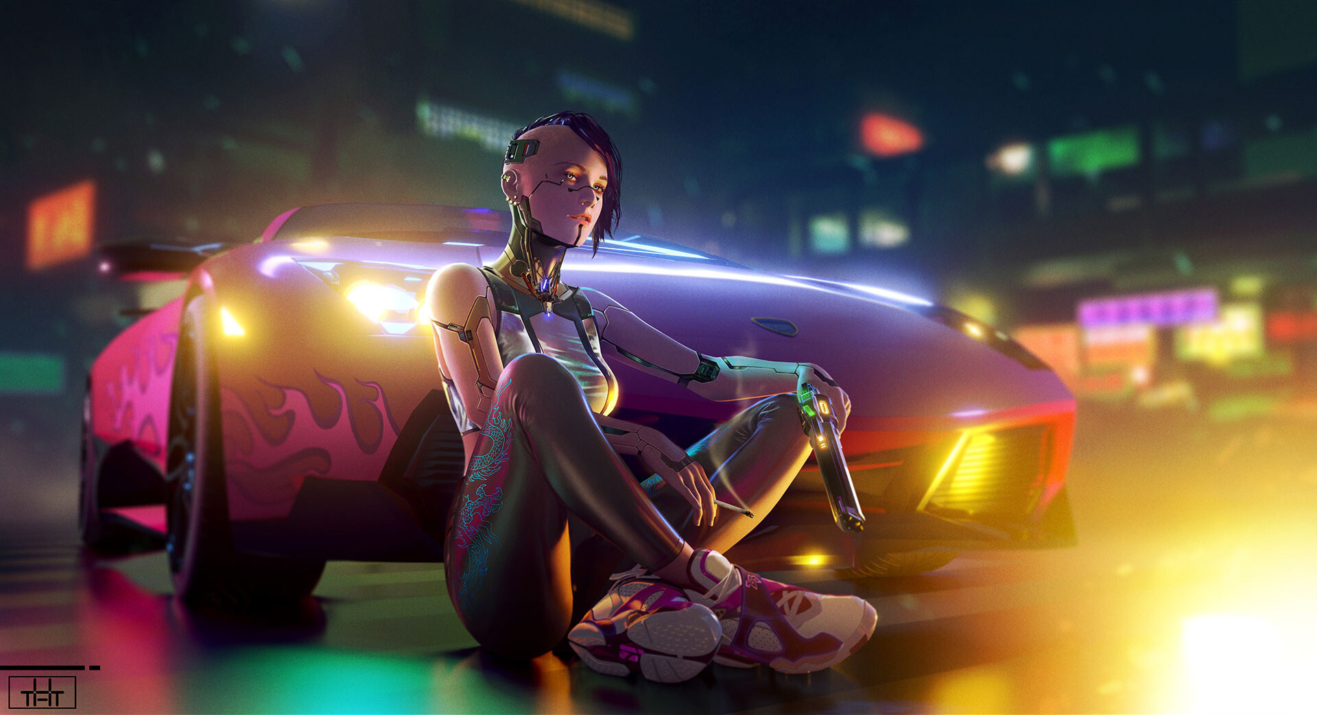 The Superb Sci-Fi & Cyberpunk Artworks of Yulin Li
